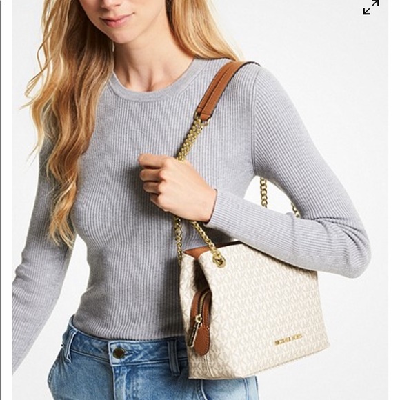 Michael Kors Chain Messenger Shoulder Bag - Picture 9 of 9